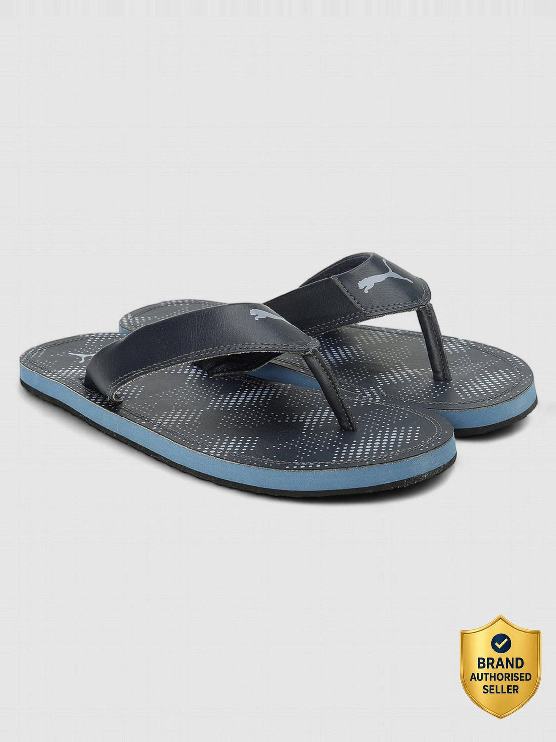 Image of WOODLAND Lightweight Comfortable Casual Summer Wear Men Flip Flops (Black , 5)