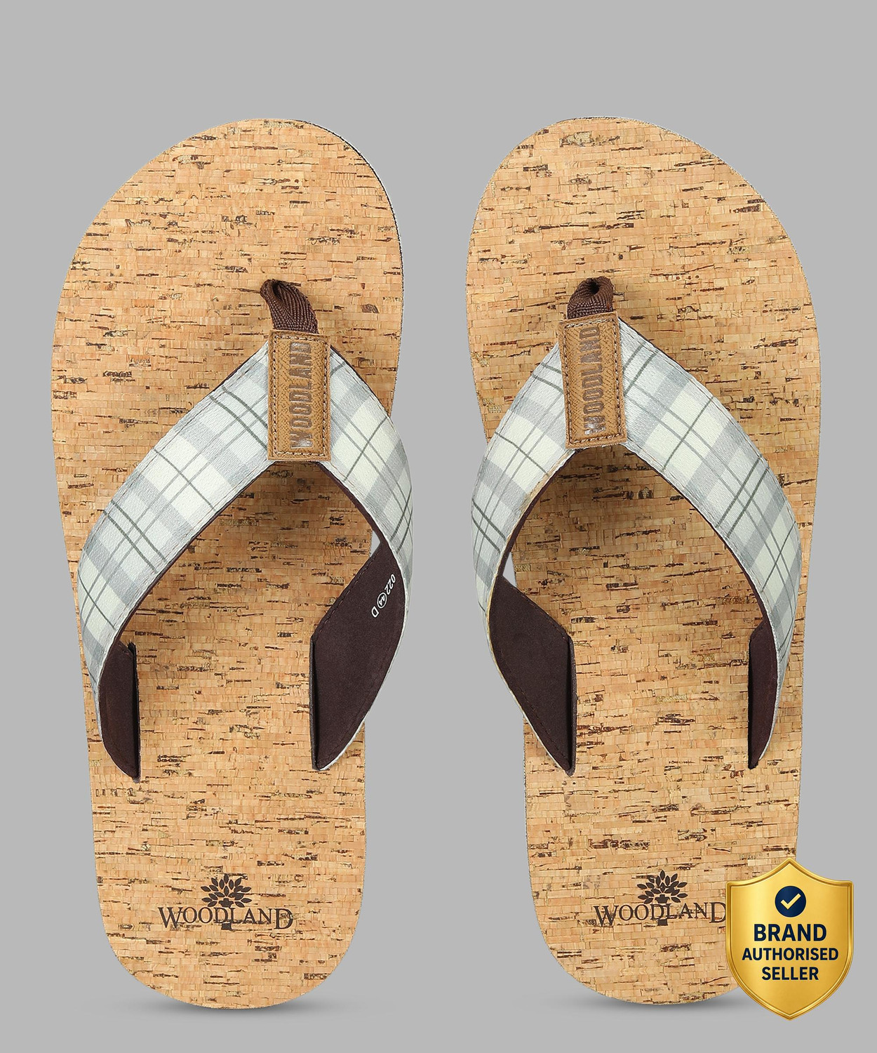 Image of WOODLAND Lightweight Comfortable Casual Summer Wear Men Flip Flops (Black , 5)