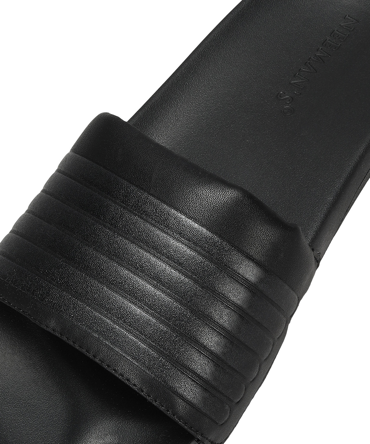 Image of Neemans Men Slides (Black , 12)