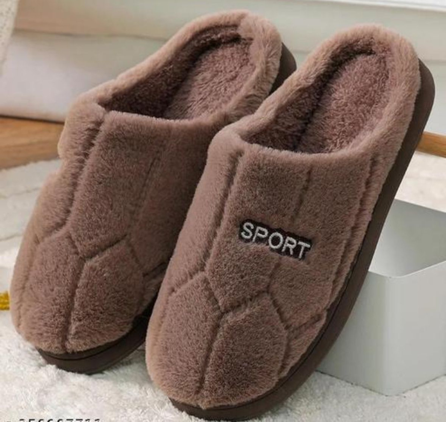 Image of shoptegic Women Slippers (Brown , 5)