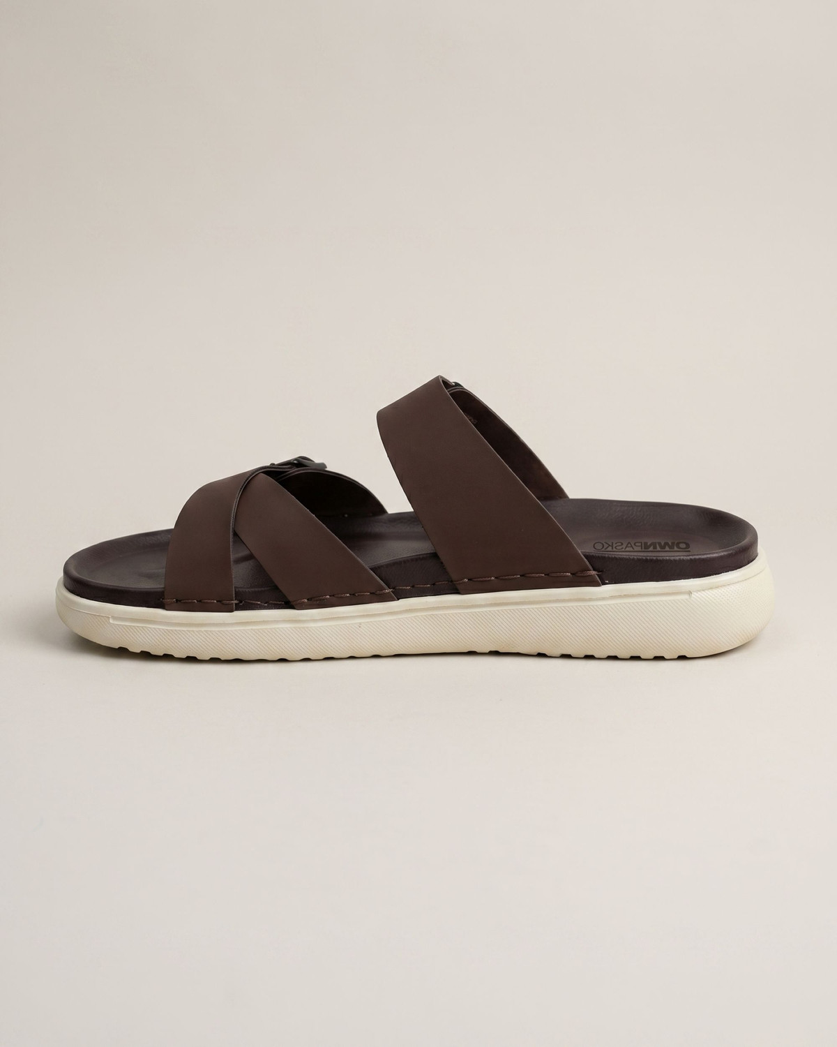 Image of OWN PASKO Men Flip Flops (Brown , 8)