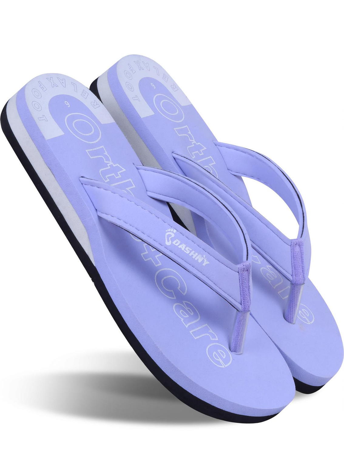 Image of Hillings Women's Comfortable Stylish and Trending Flip Flops Women Flip Flops (Black , 5)