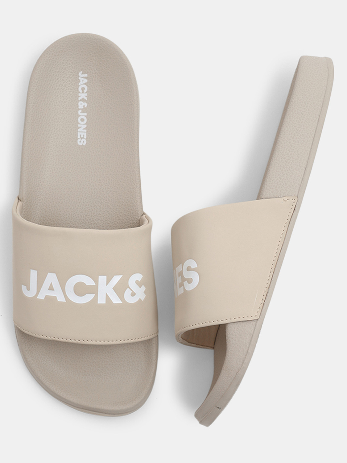Image of JACK & JONES Men Slides (Green , 7)