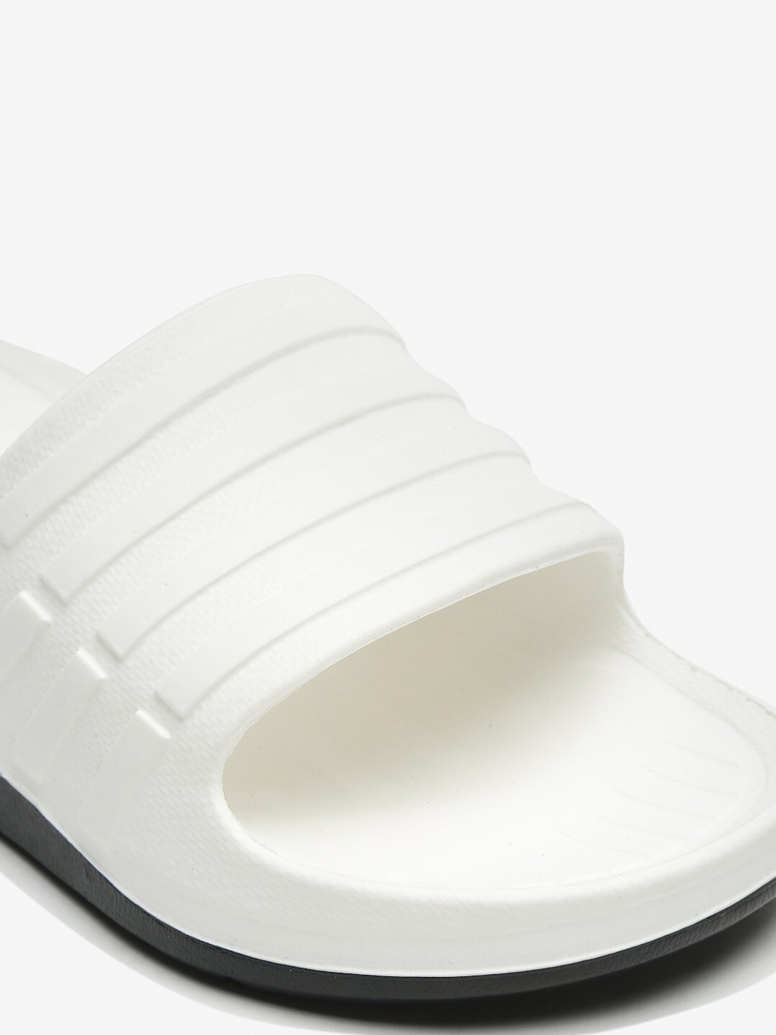 Image of Adda Men Slides (White, Black , 7)
