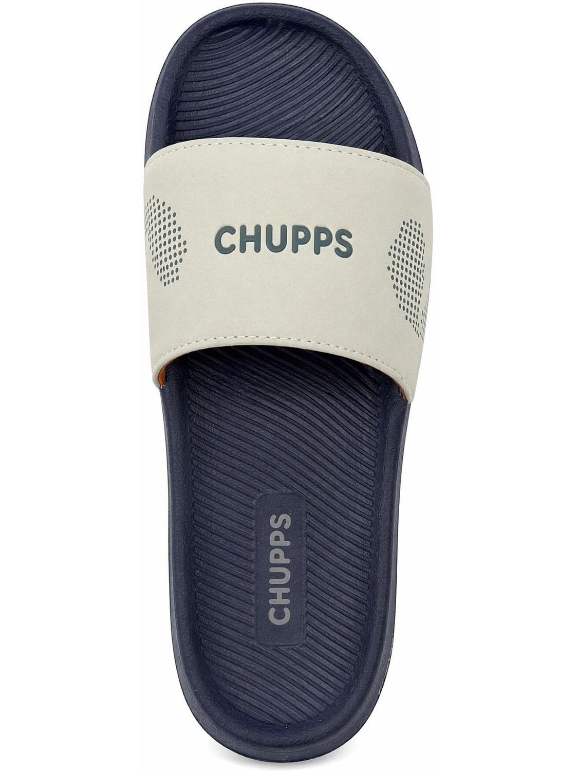 Chupps Men Slides Blue - Image 4