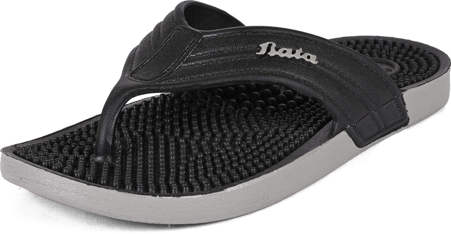 Image of Bata Men Slippers (Black , 9)