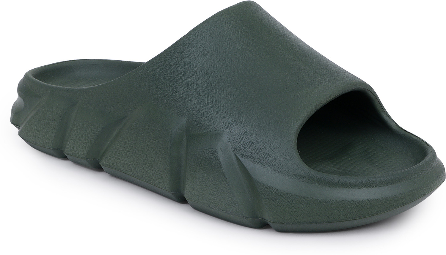 Image of FEEL TIME Men Flip Flops (Black , 10)