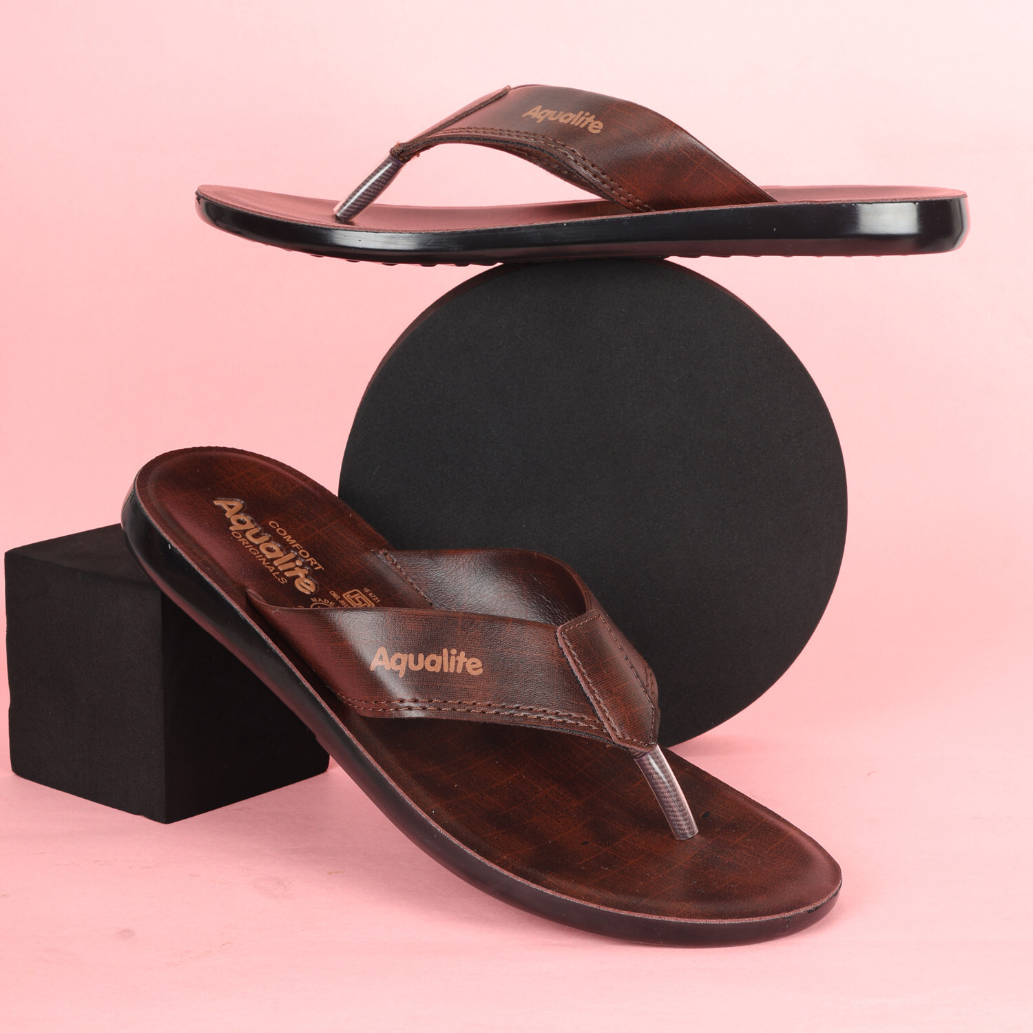 Image of Bata Men Slippers (Tan , 5)