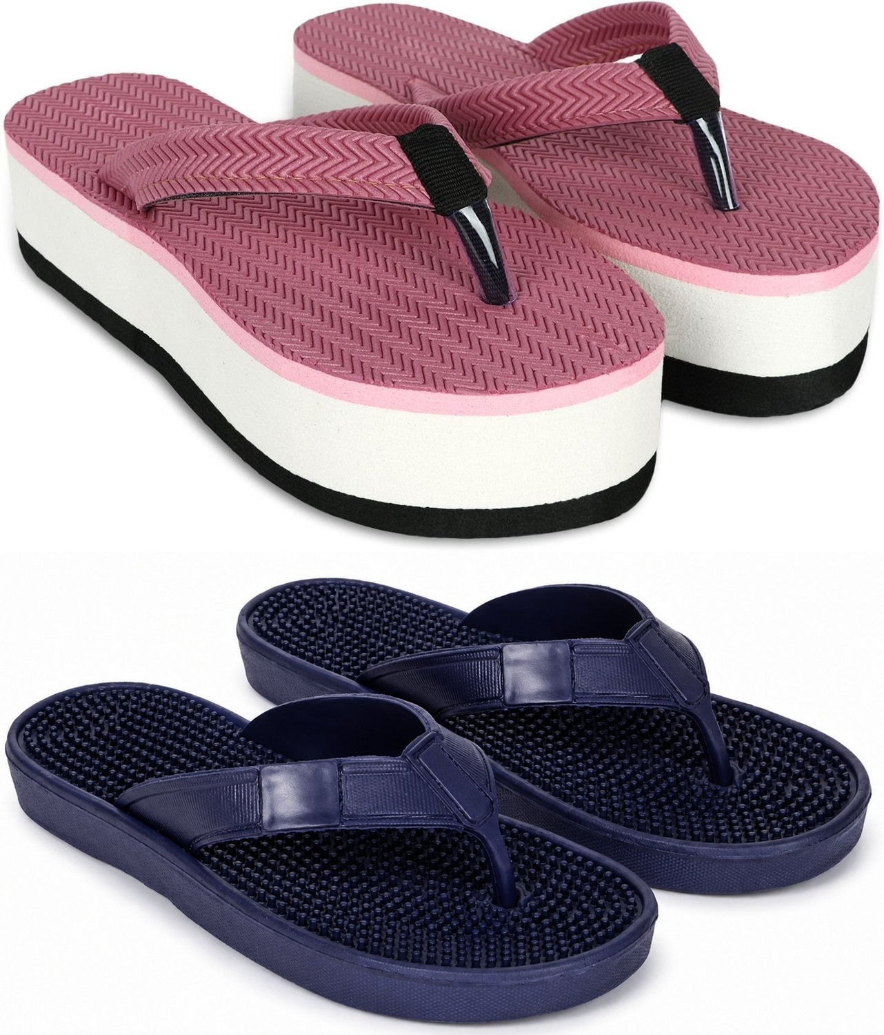 Image of HIGHLANDER Men Slides (Blue , 6)