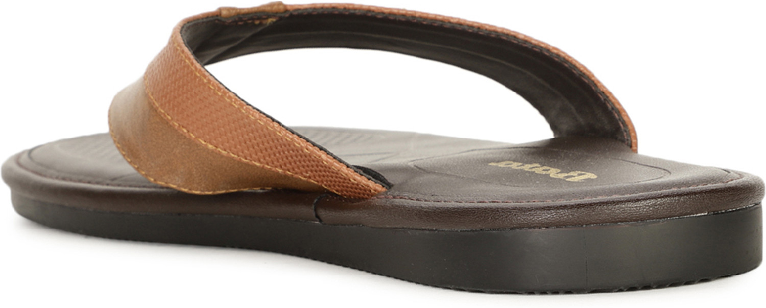 Image of Bata Men Slippers (Tan , 5)