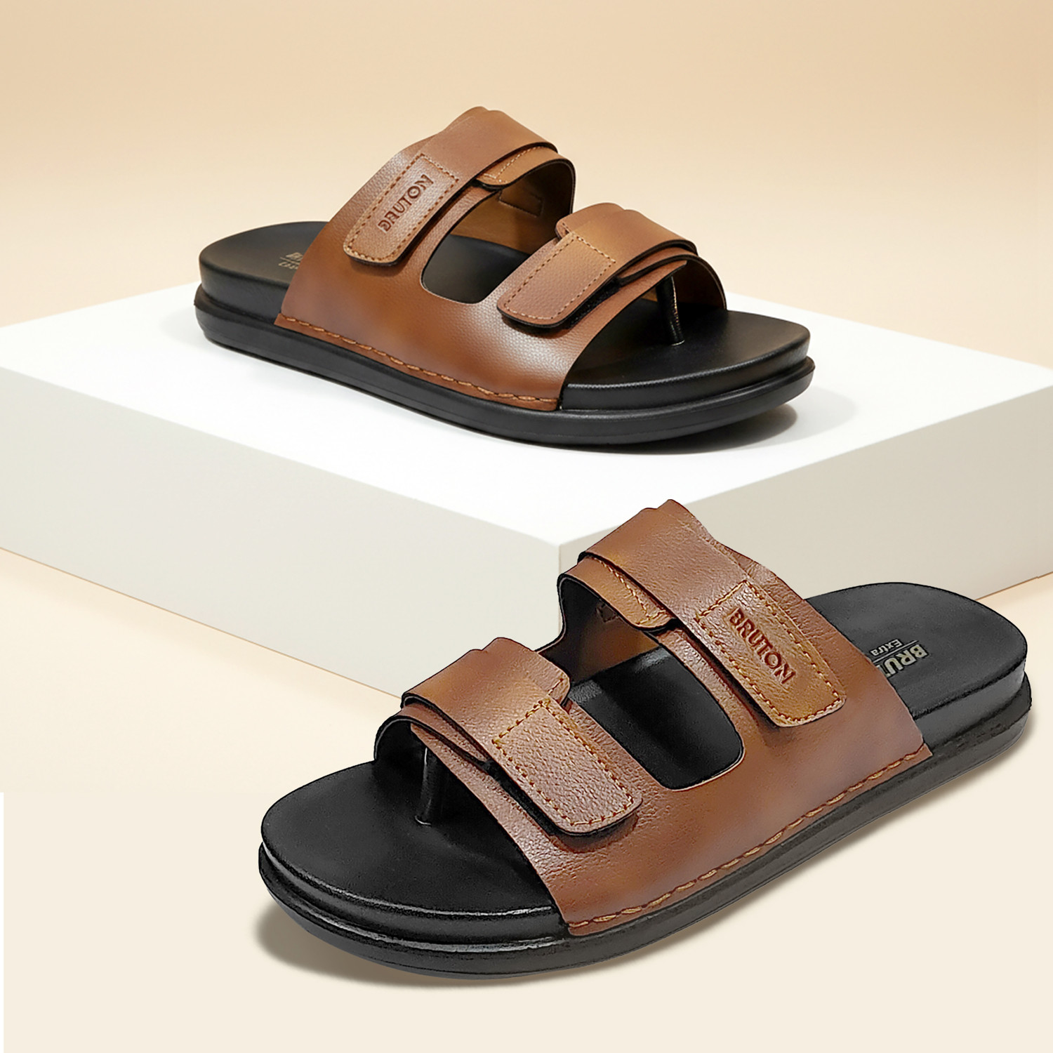 Image of Glitchez Men Slippers (Multicolor , 10)