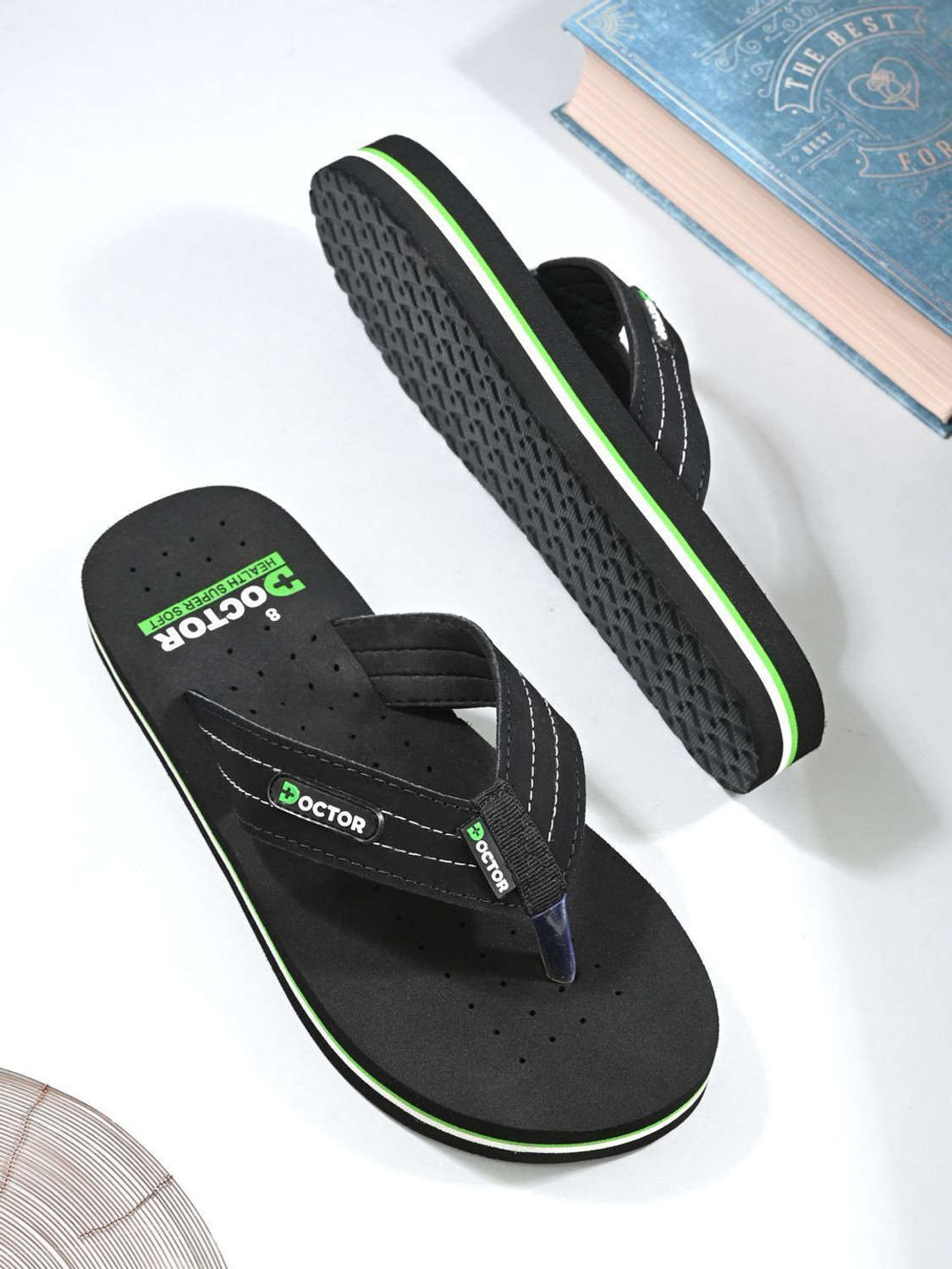 Image of Onsole Men Flip Flops (Blue , 10)
