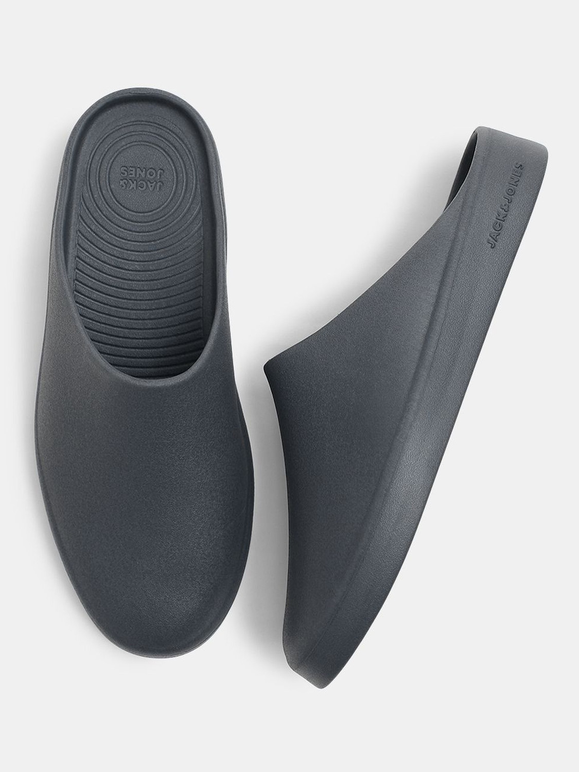 Image of JACK & JONES Men Slides (Blue , 11)