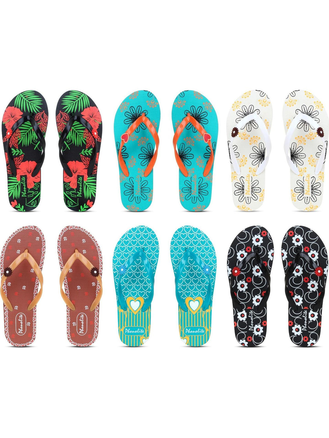 Image of Rinse Women Slippers (Multicolor , 7)