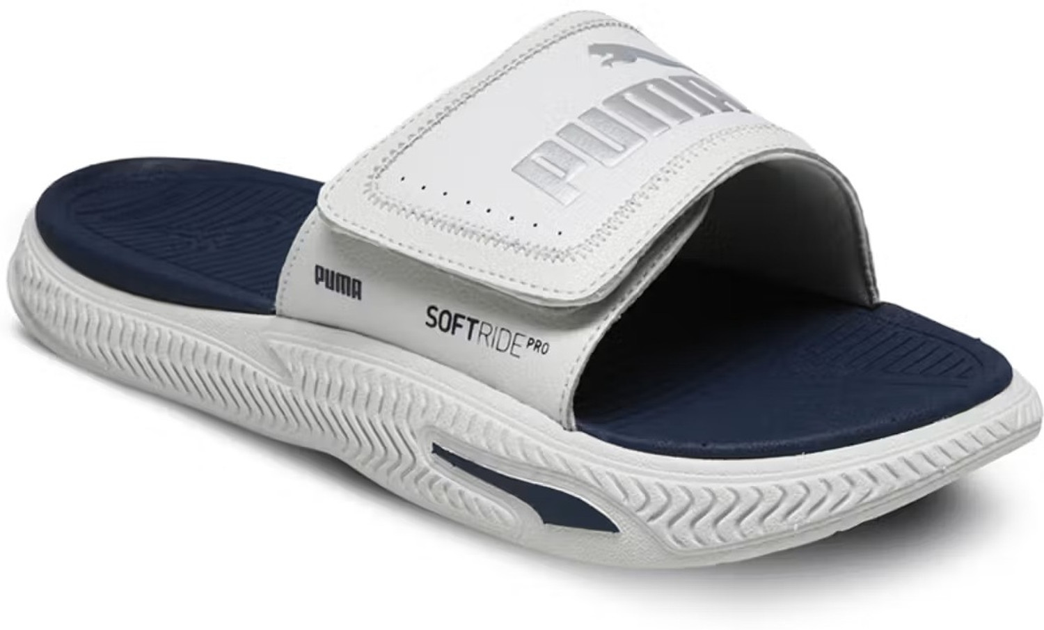 Image of Puma SoftridePro Leadpuff Men Slides (Black , 9)