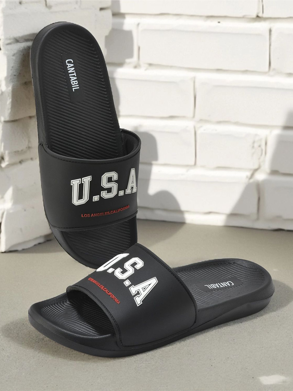 CANTABIL Casual Men Slides - Image 1