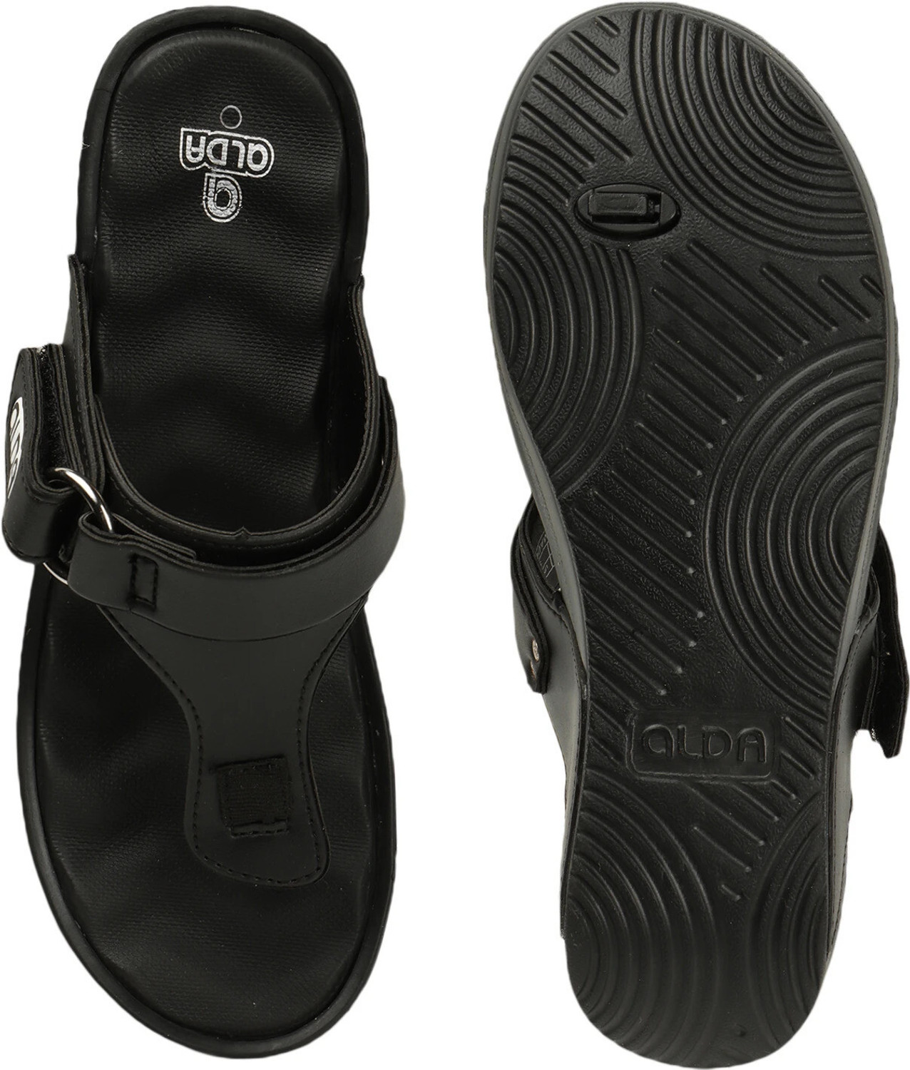 Image of corgan Women Slippers (Black , 4)