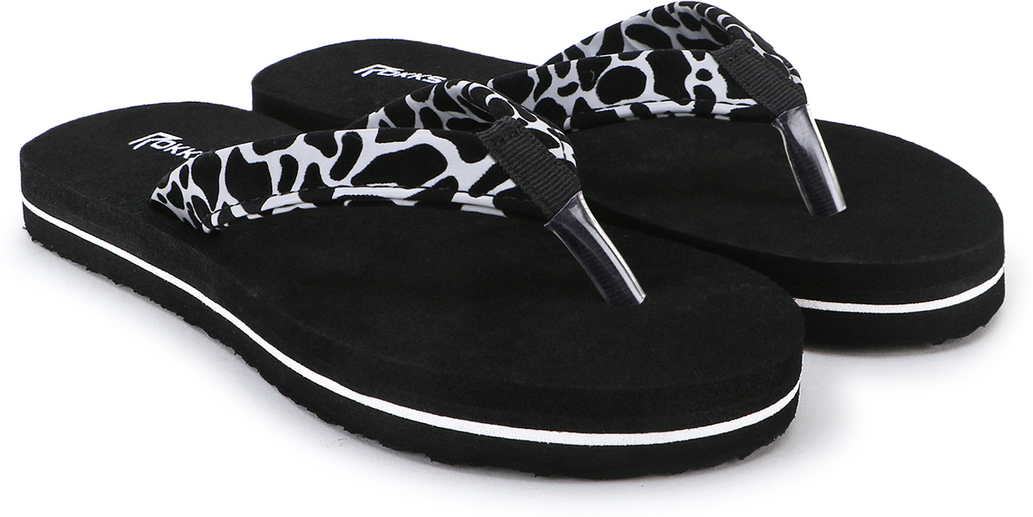 Image of Hillings Women's Comfortable Stylish and Trending Flip Flops Women Flip Flops (Black , 5)