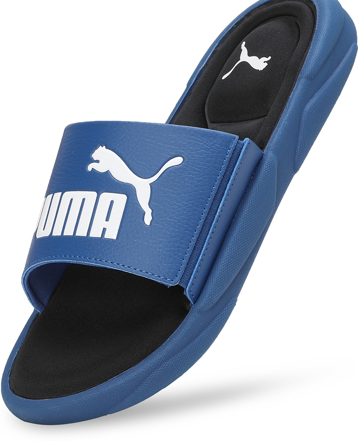 Image of PUMA Men Slides (Blue , 13)