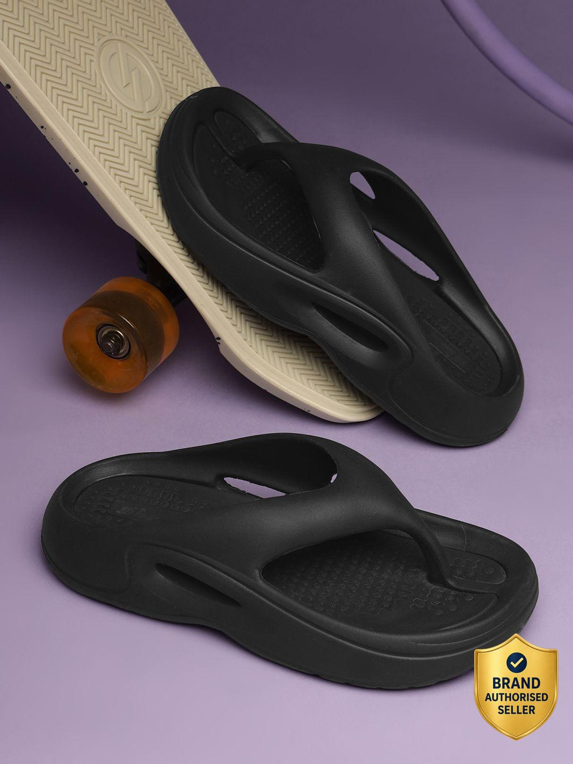 Image of Sparx Men Flip Flops (Black , 11)