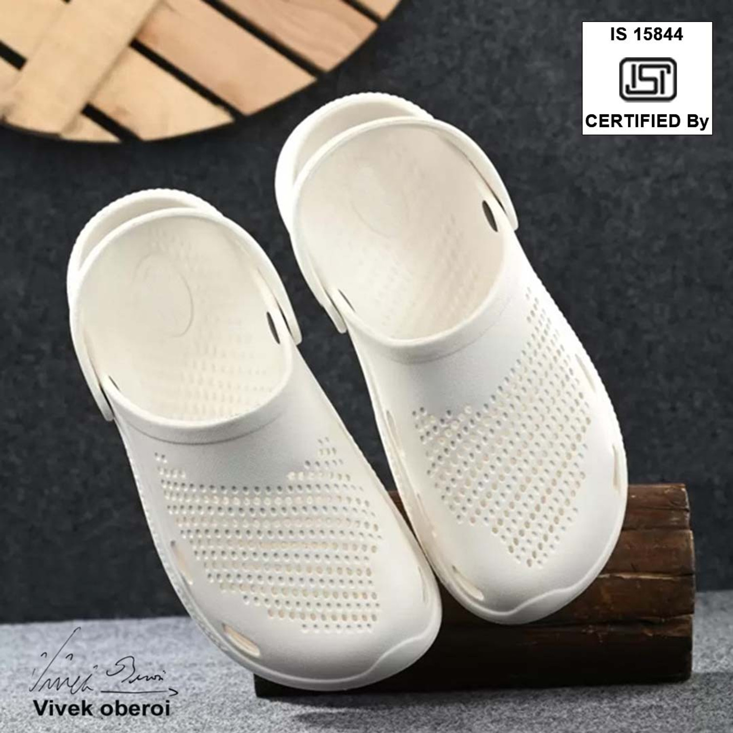 BERSACHE Men Slides White - Image 6