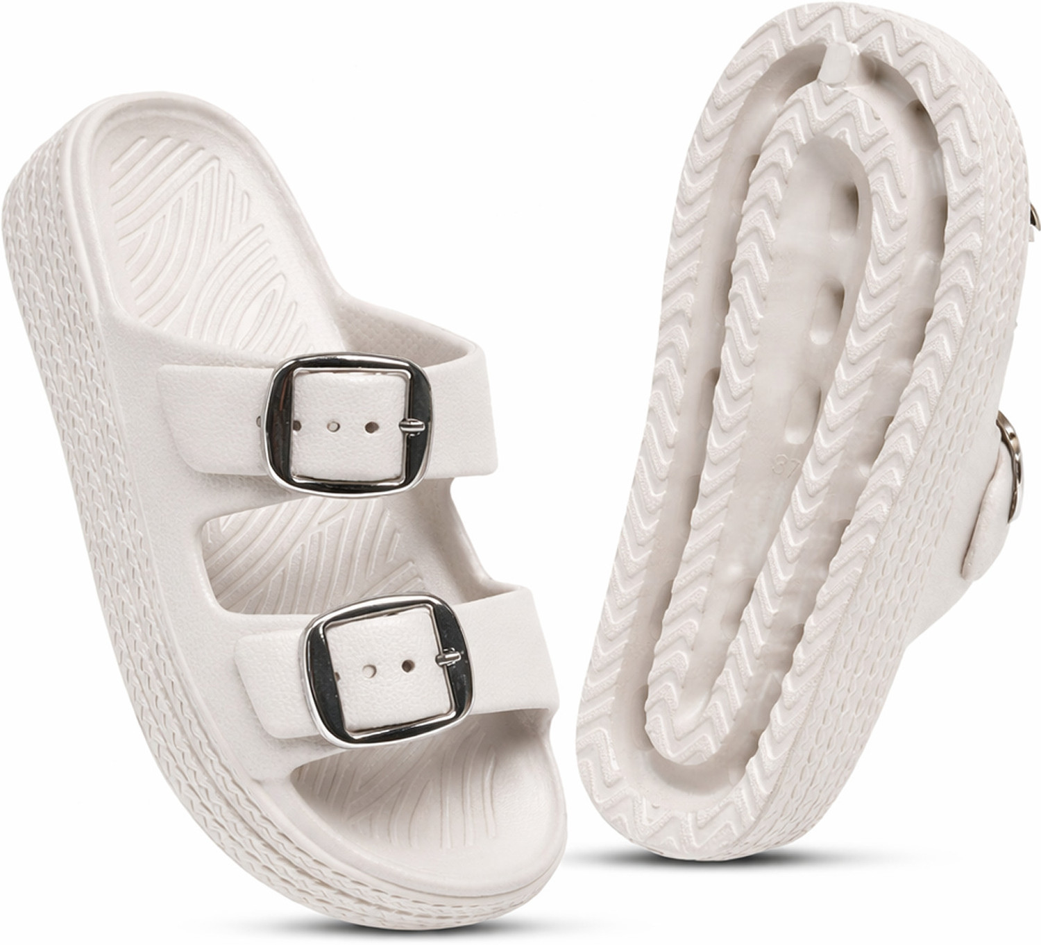 Image of RG Lite Women Slides (White , 5)