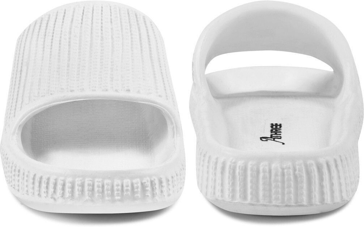 Image of ATHREE Men Slides (White , 8)