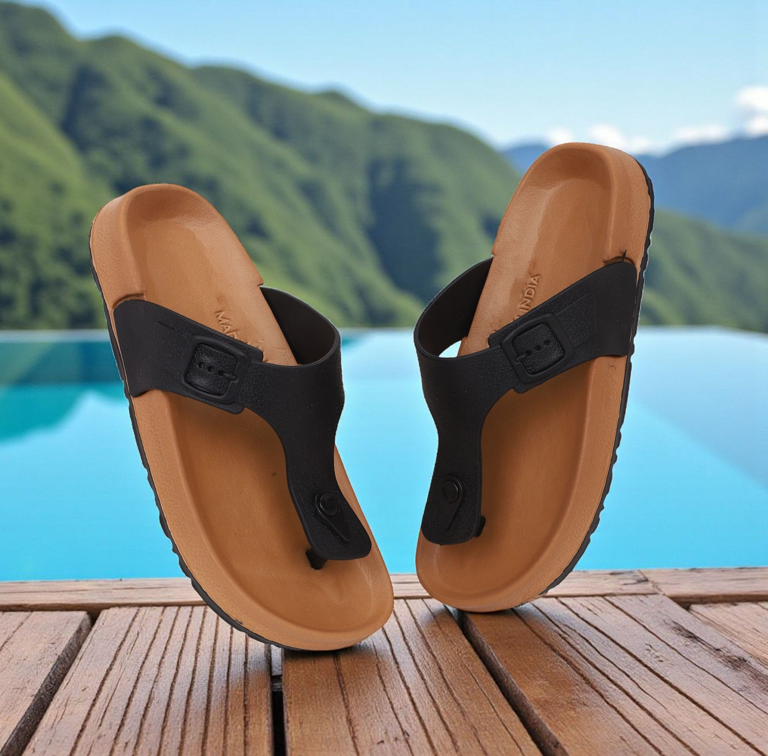 Image of Kapani Fashion Men Tan Casual
