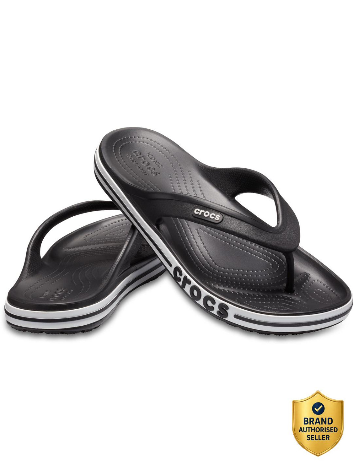 Image of F FAVE Unisex Slides (Black , 11)