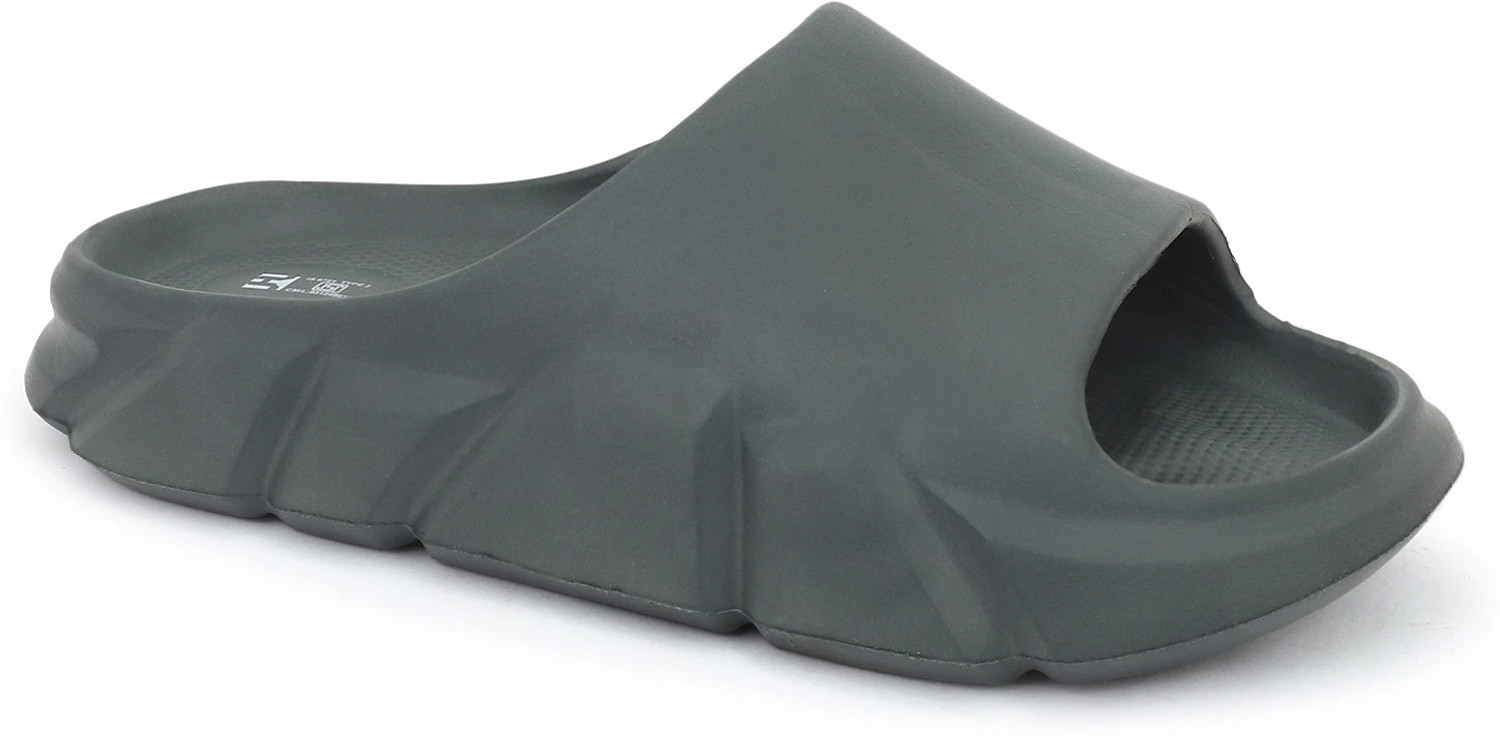 Image of FEEL TIME Men Flip Flops (Black , 10)