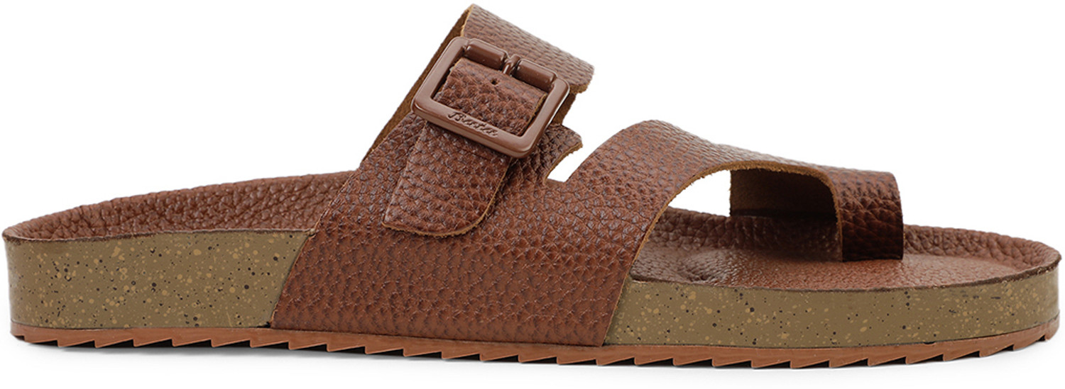 Image of Bata Men Slippers (Brown , 5)