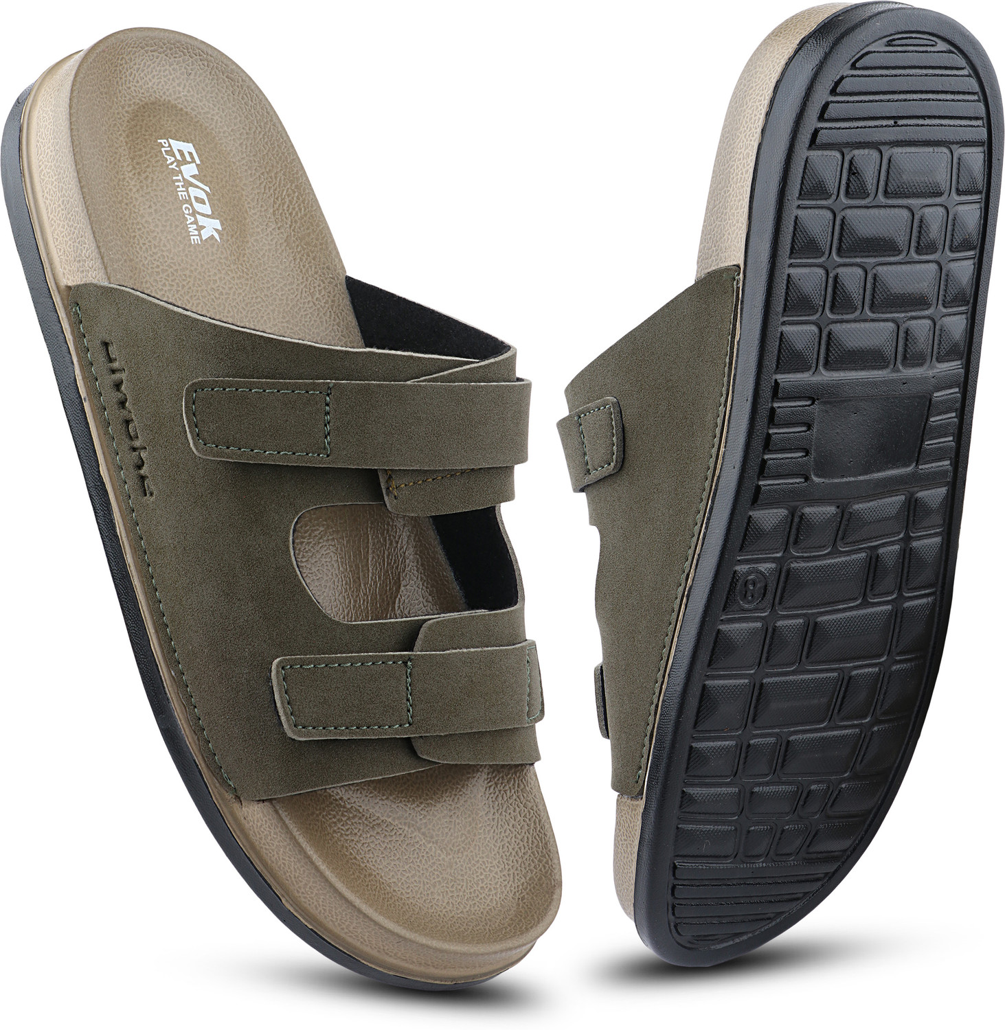 Image of Glitchez Men Slippers (Multicolor , 10)