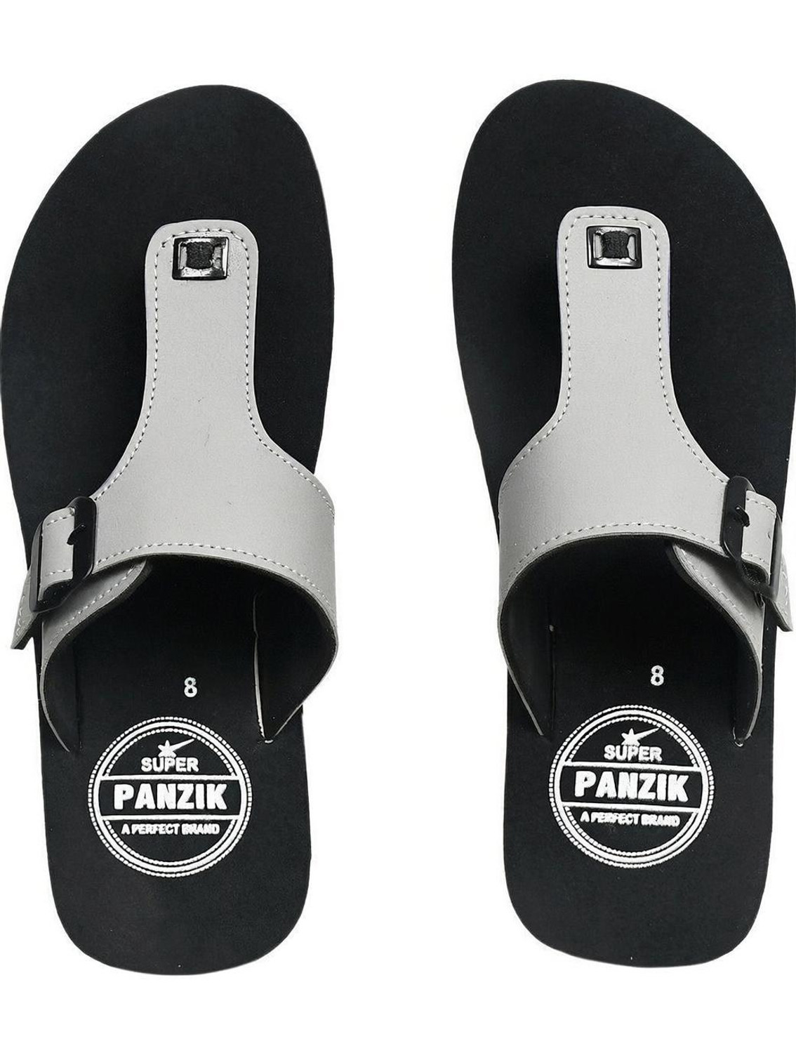 Image of OWN PASKO Men Flip Flops (Brown , 8)