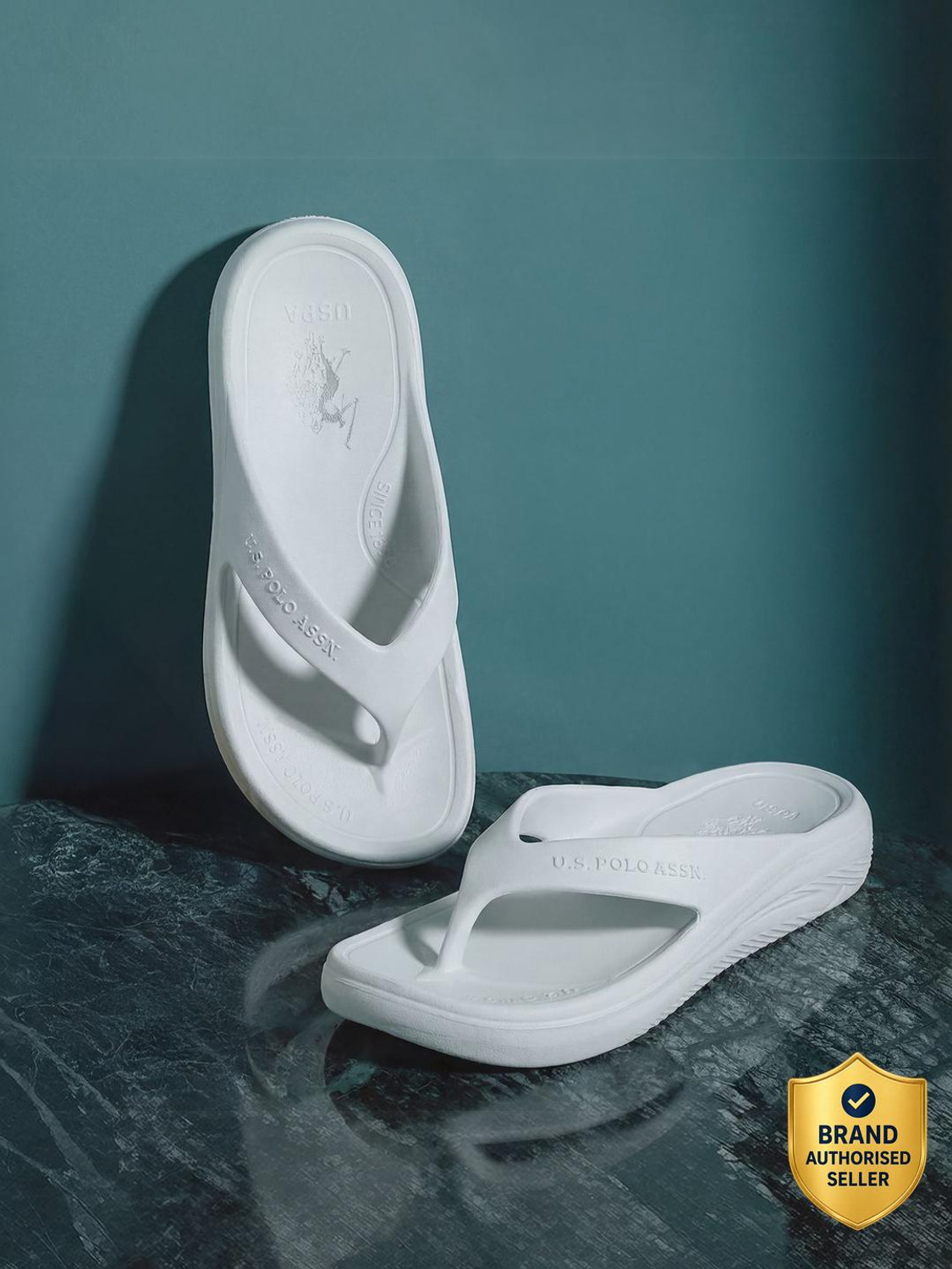 Image of CROCS Bayaband Men Flip Flops (White , 10)