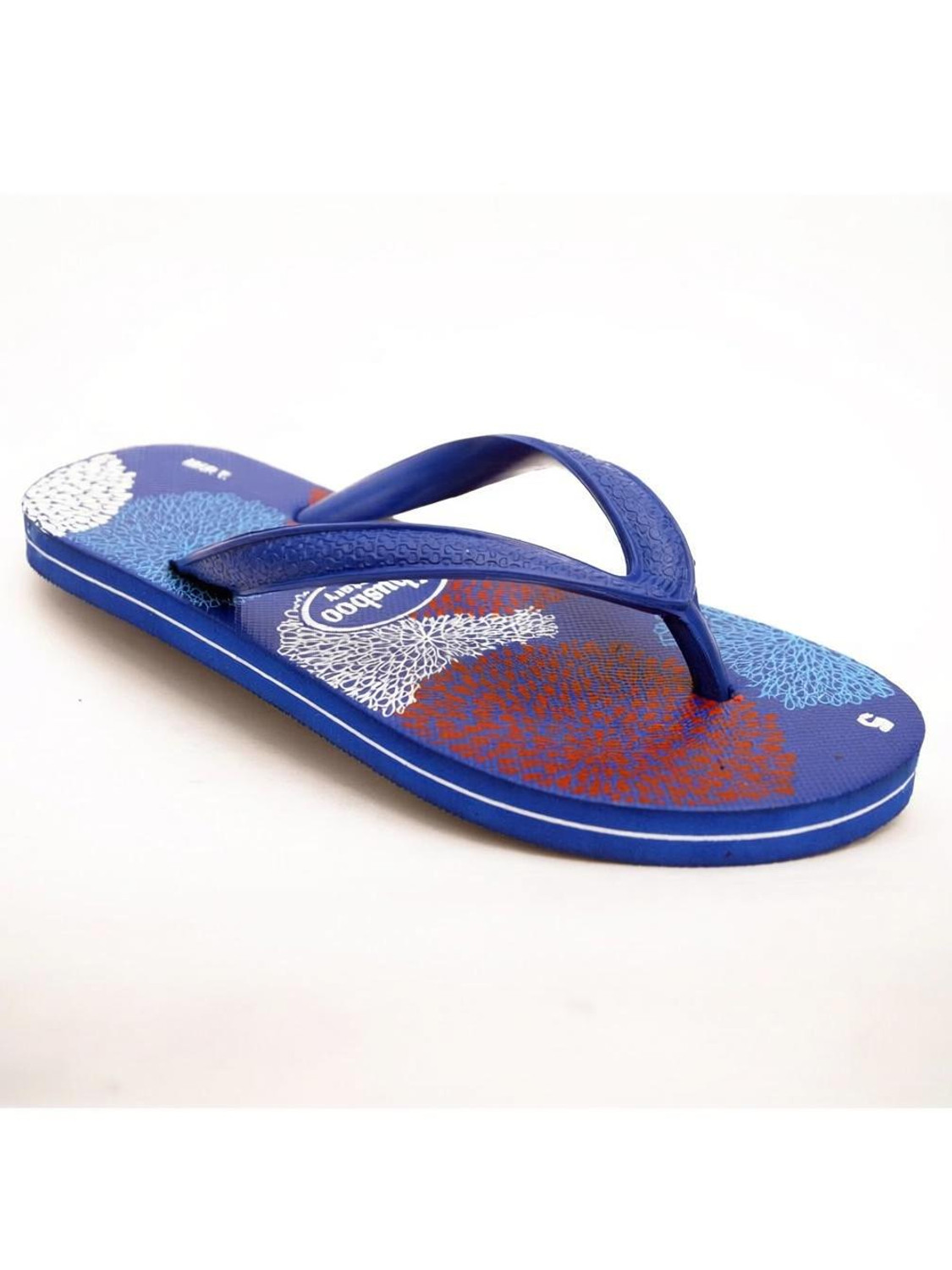 Image of Relaxo Women Flip Flops (Green , 7)