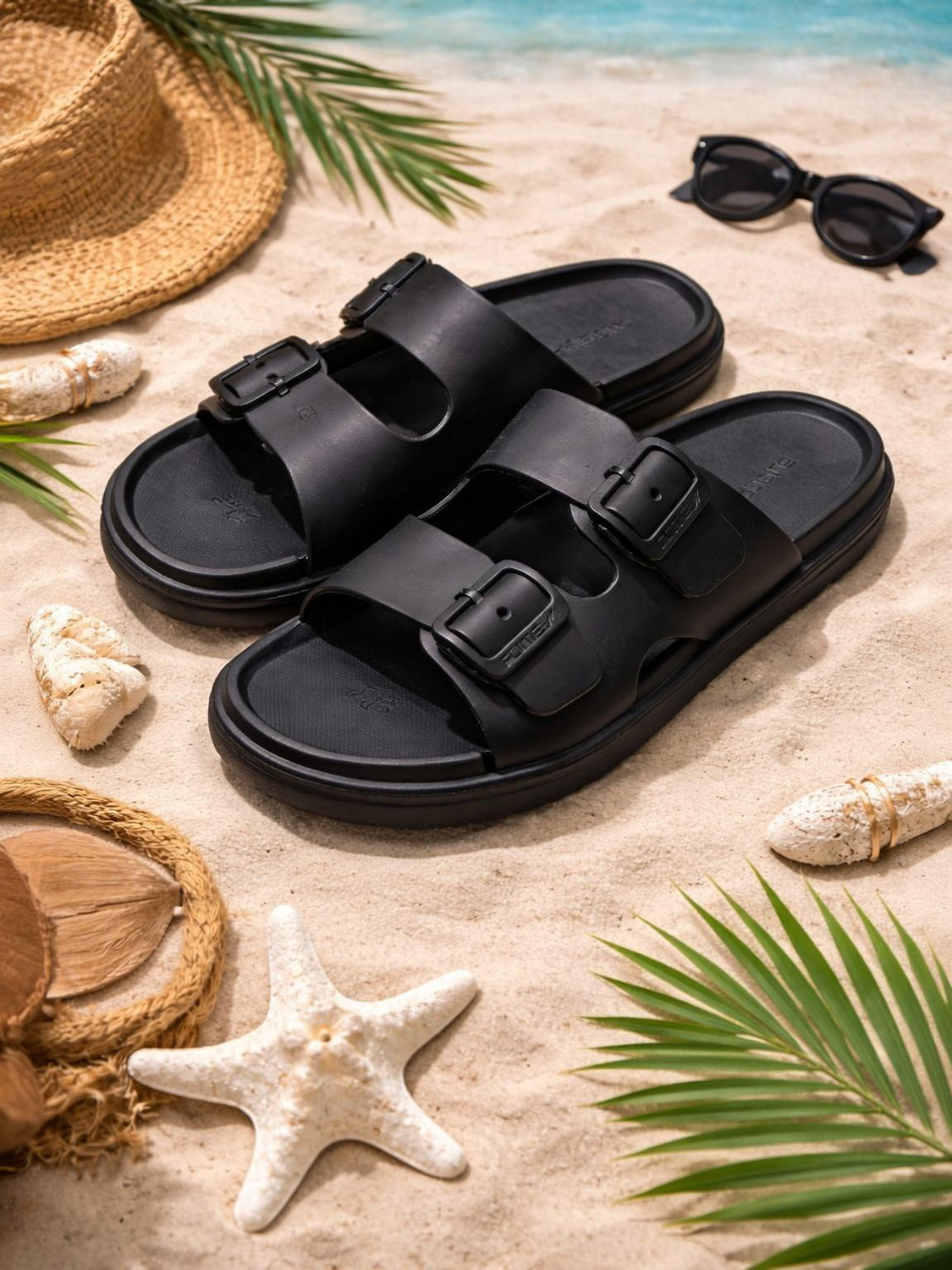 FLITE Men Slides Black - Image 6