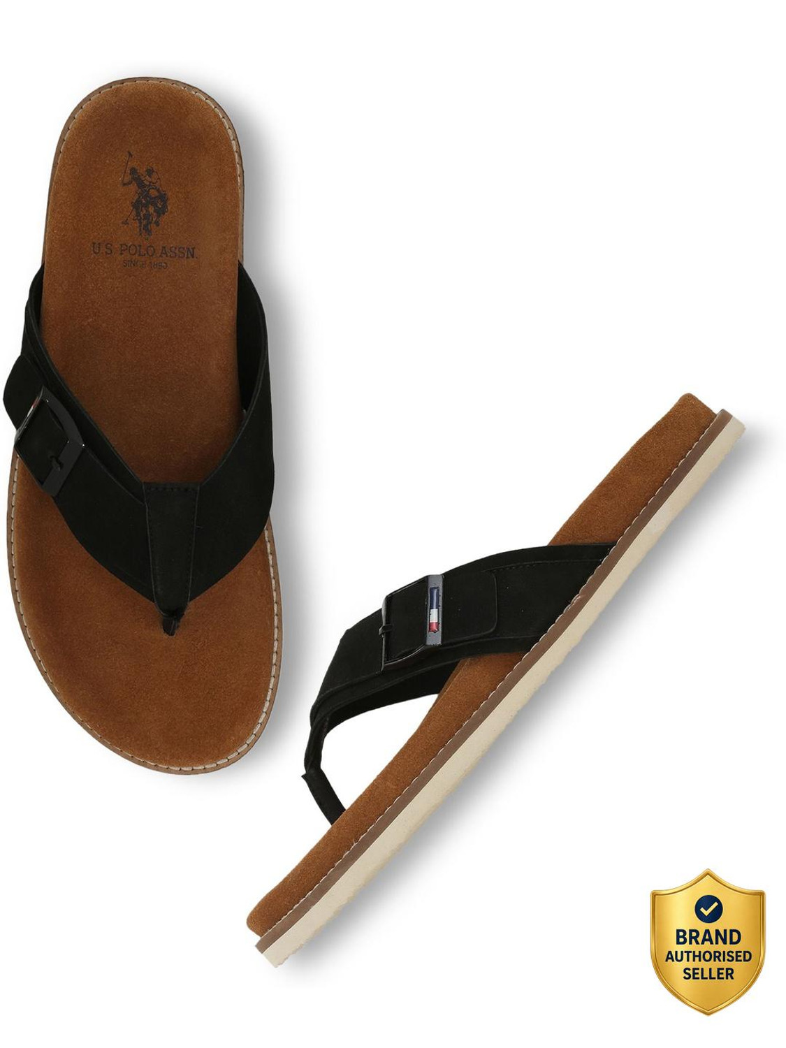 Image of FILA Men Slides (Navy , 8)
