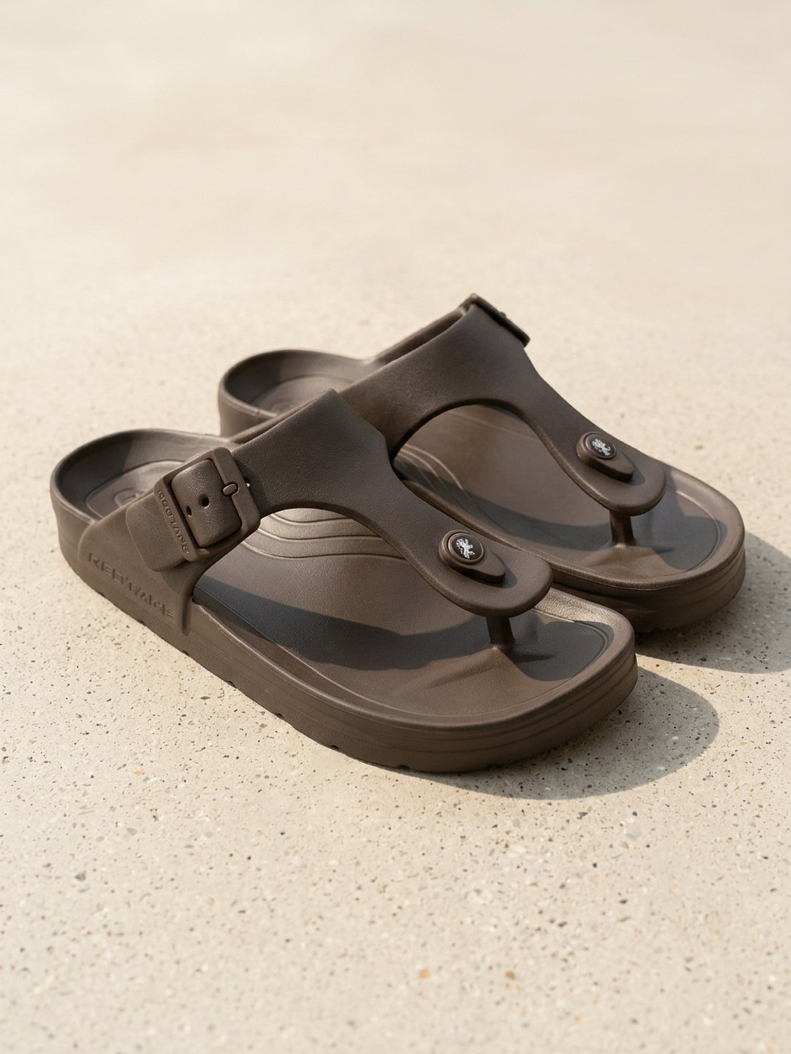 Image of RED TAPE Men Slides (Black , 11)