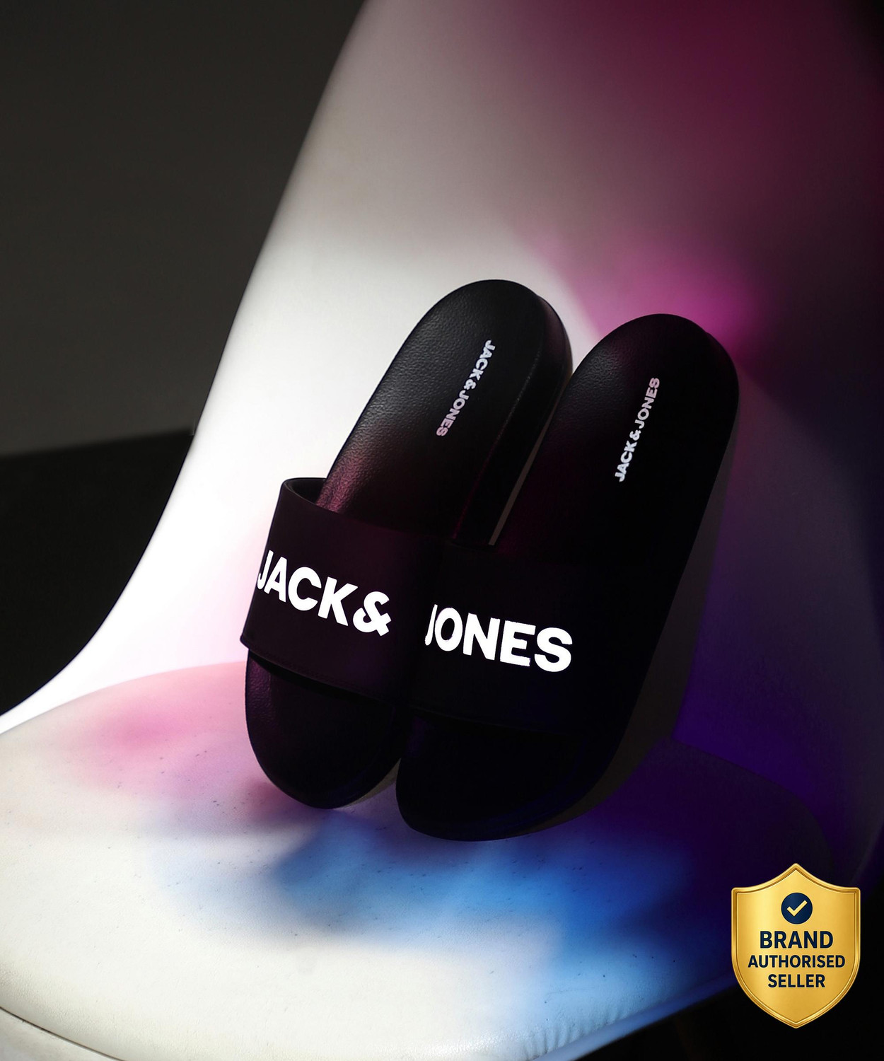 JACK & JONES Men Slides - Image 1