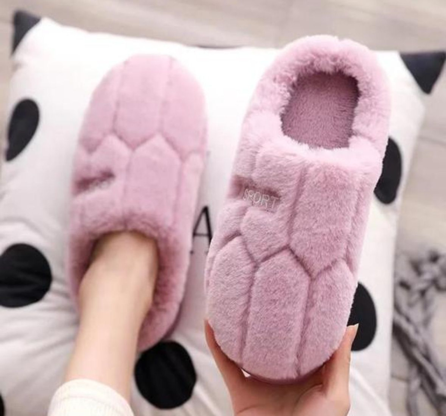 Image of shoptegic Women Slippers (Purple , 5)