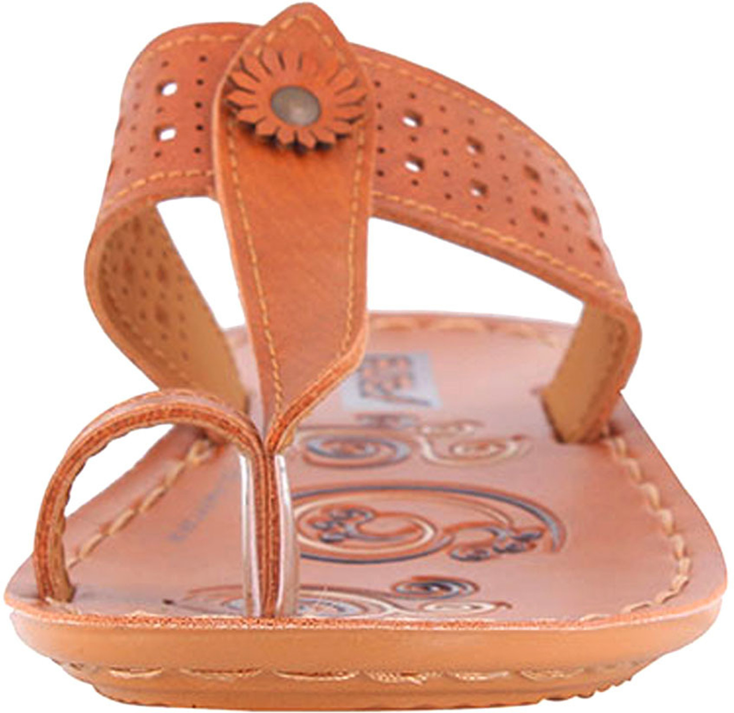 Image of FLITE Women Slippers (Tan , 3)