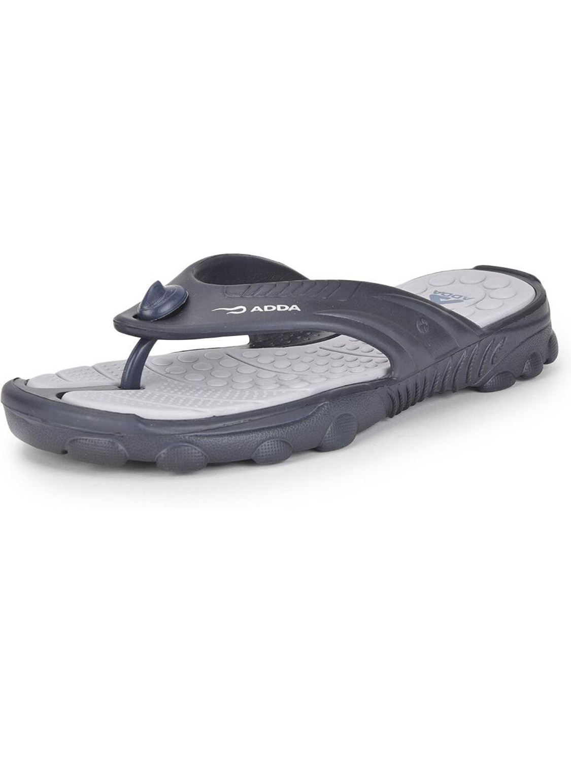 Image of Adda Men Slides (Beige, Black , 8)