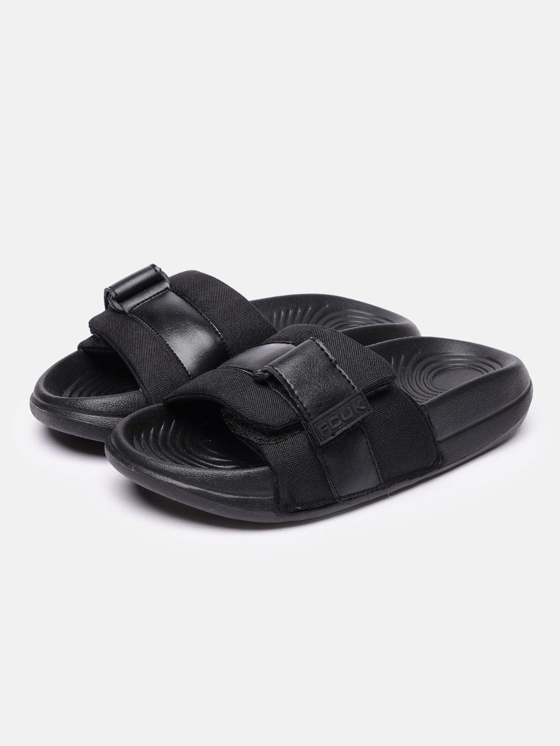 FCUK Men Slippers (Black , 6) - Image 1