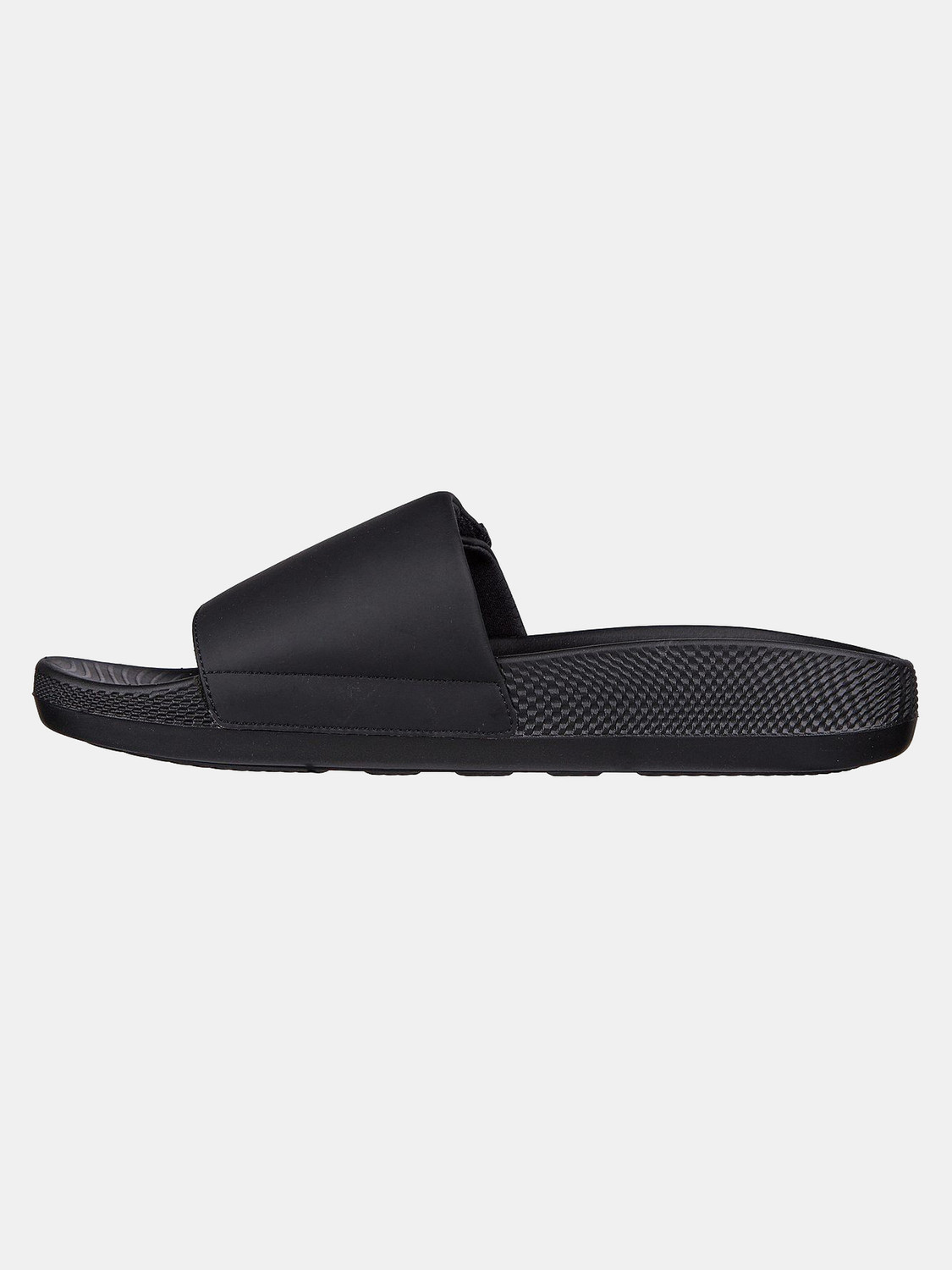 Image of Skechers Men Slides (Black , 12)