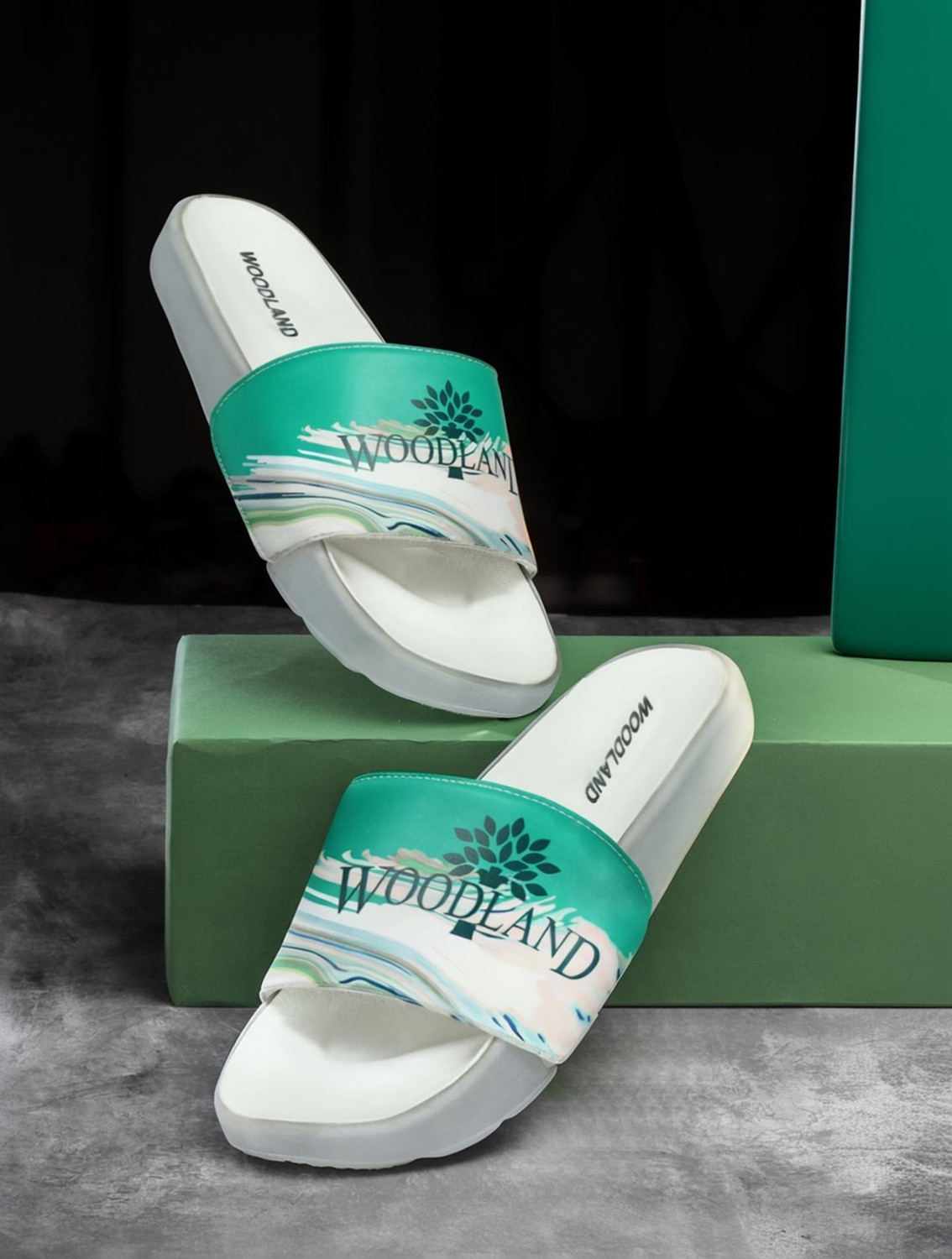 WOODLAND Men Slides - Image 1