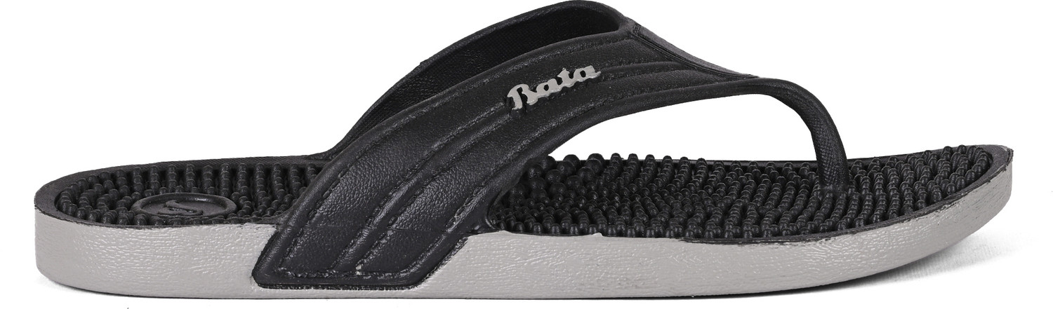 Image of Bata Men Slippers (Black , 9)