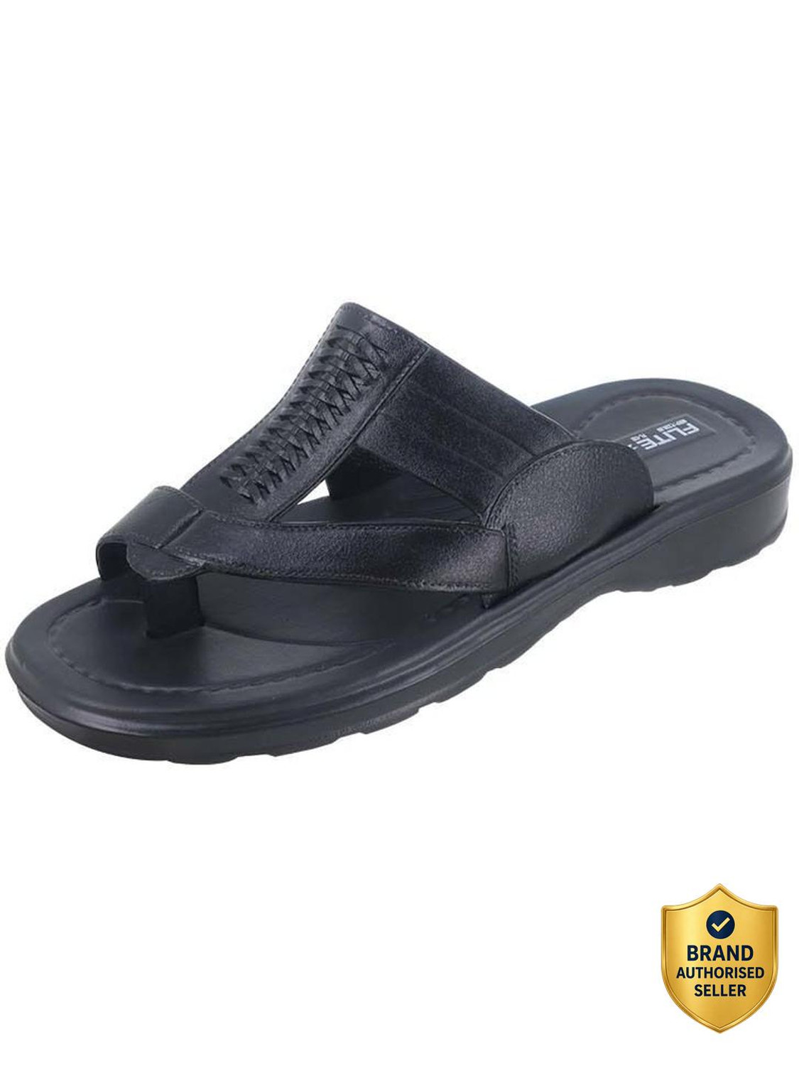 Image of G NXT Men Flip Flops (Blue, Brown, Grey , 7)