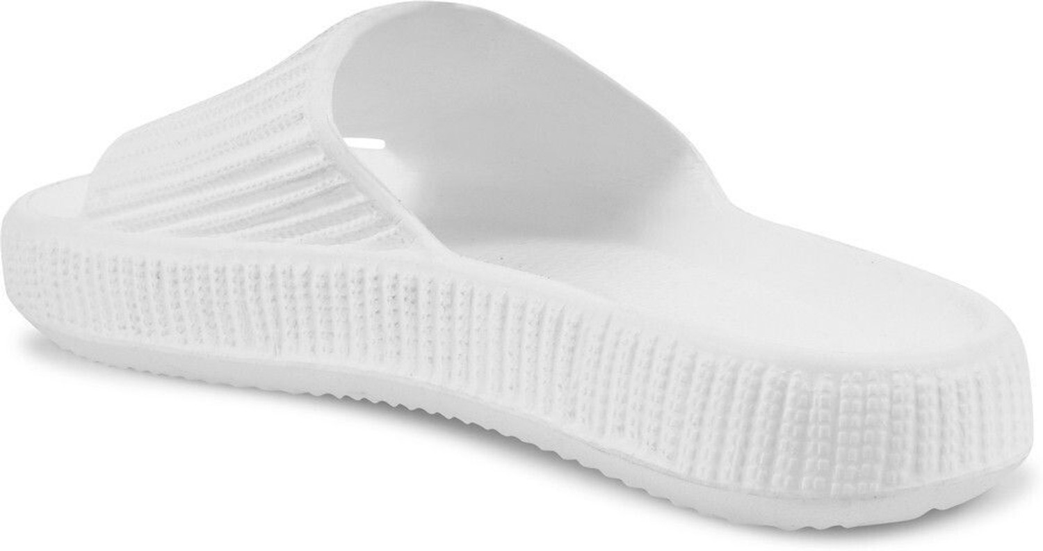 Image of ATHREE Men Slides (White , 8)
