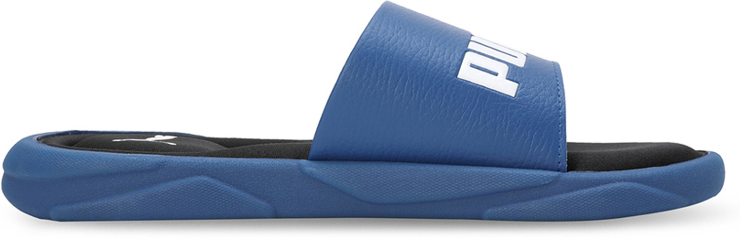 Image of PUMA Men Slides (Blue , 13)