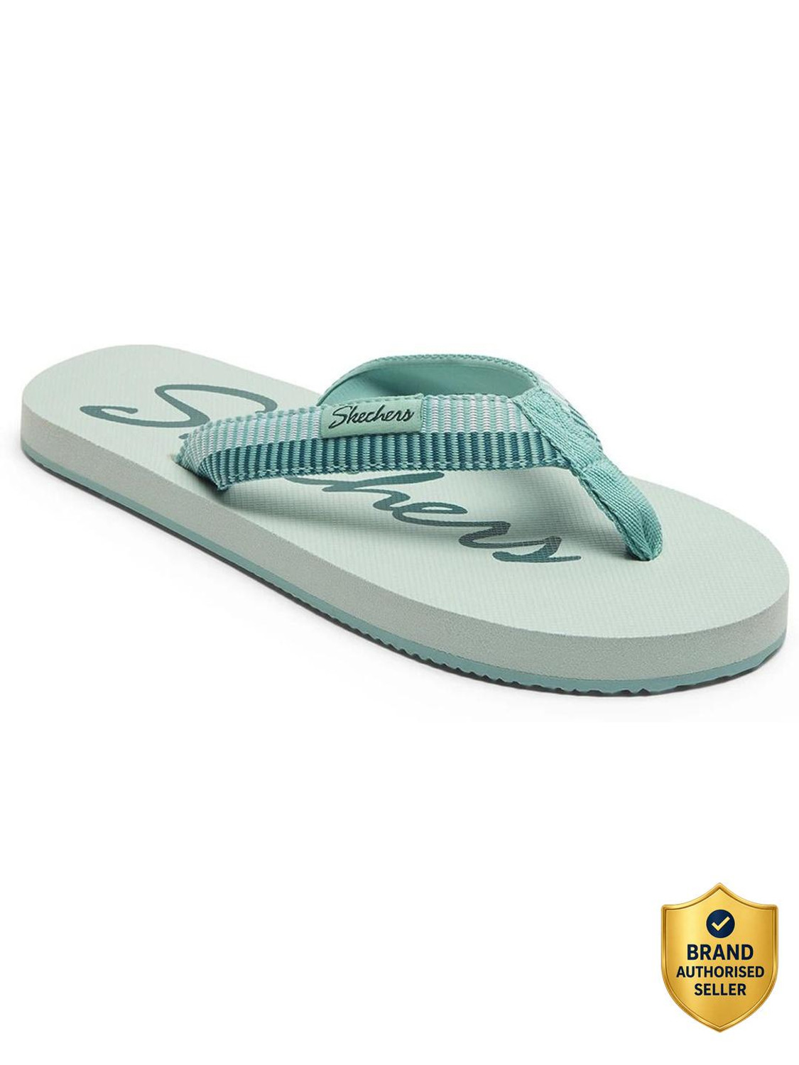 Image of Skechers Women Flip Flops (Pink , 9)